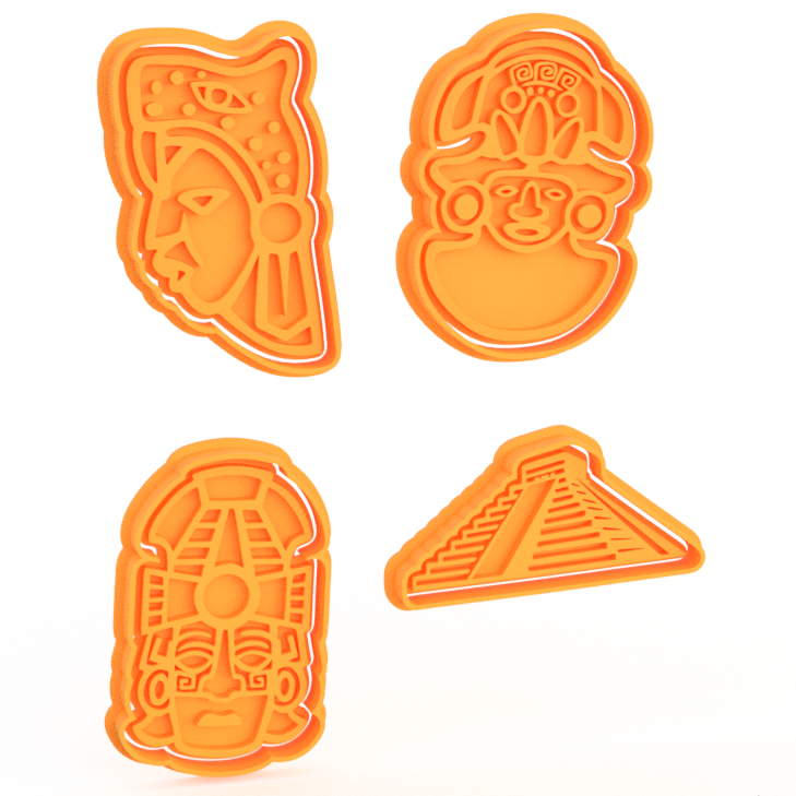 Screenshot_2.png 3D file Egypt cookie cutter set of 4・Model to download and 3D print, roxengames