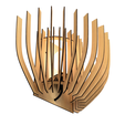 ARD0008-3.png WALL LIGHT STL AND DXF FILES 8