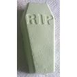 RIP-Only.jpg RIP Coffin Bath Bomb Mold / Soap Mold