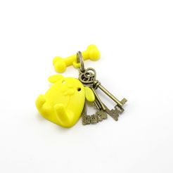 6bf01154822715e88d8c4a5197b1f324_1449083805853_NMD00047610.jpg Free STL file Dawgie Key Holder・3D print model to download