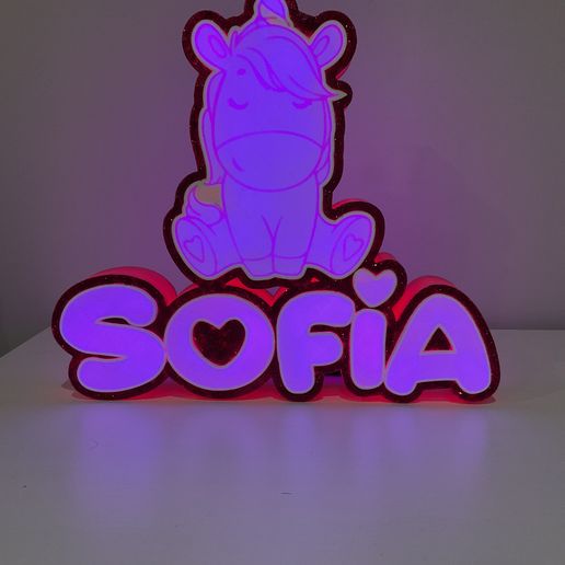 IMG-0161.jpg SOFIA UNICORN LED LAMP