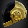 DaftPunk1Lateral.png Daft Punk Guy-Manuel Gold Helmet