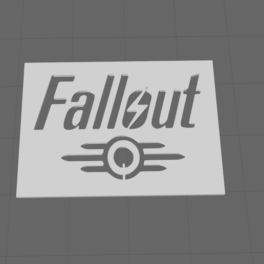 Fallout 5mm Tealight Shadowbox Panel - 3D model önizlemesi