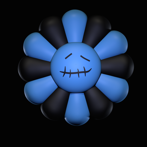 CACTUS JACK X TAKASHI MURAKAMI FLOWERFree 3D File for Cults