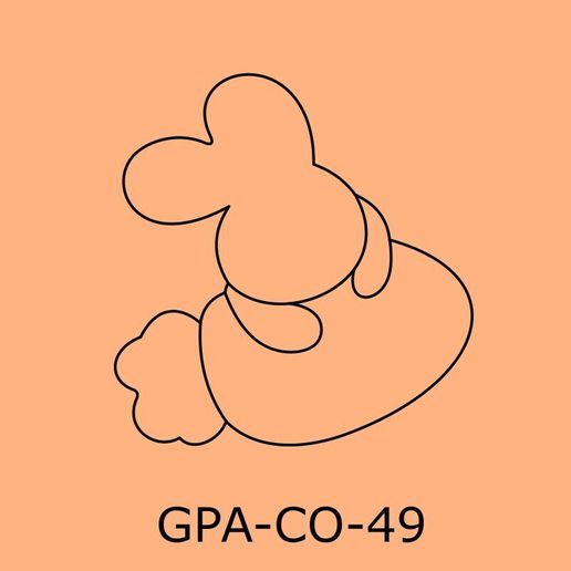 Cortador de galletas de conejo abrazando zanahoria 10 cm timbre desmontable