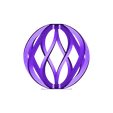 boule_de_noel_trois.stl Archivo STL gratuito baile de Navidad・Idea de impresión 3D para descargar