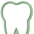 Muela_e.png Dentist pack 50mm cookie cutter