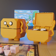 jake_cube5.png JAKE CUBE / DICE SUPPORT/ 4 FREE DICE / ADVENTURE TIME