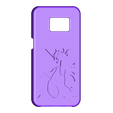 Licorne.stl Coque unicorn Samsung Galaxy s7