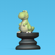 Cod1920-Dinosaur-Chess-TRex-2.png Dinosaur Chess - TRex - King