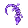 Alligator_v2_curl.stl Файл STL Articulated Alligator・Дизайн 3D принтера для загрузки