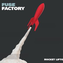 fusefactory_thingiverse_instagram_rocket-01.jpg Free STL file Rocket Liftoff・3D print design to download