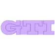 VwgolfGTIbadge_model1.STL VW GTI Badge/Logo