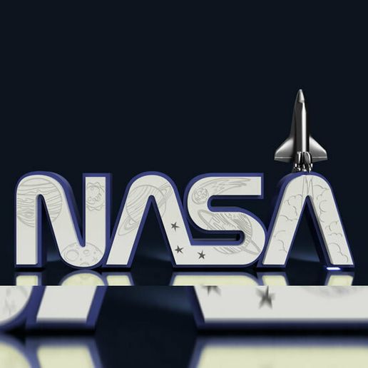 nasa.jpg Candeeiro com logótipo da Nasa