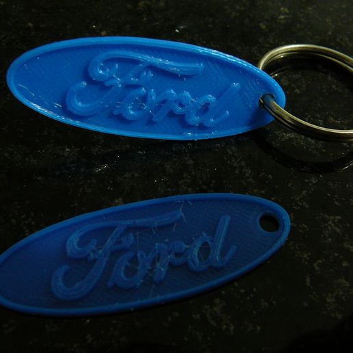 P1080906.JPG Fichier STL Serrurier Ford - Chaveiro Ford - porte-clés・Design imprimable en 3D à télécharger, fabiomingori