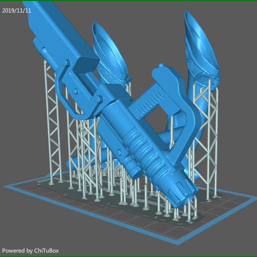 screenShot_large_gun.png Fichier STL gratuit Big Guns - Redfox03- par SPARX・Modèle imprimable en 3D à télécharger, SparxBM