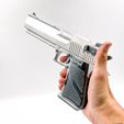 IMG_5295.jpg Pistol Desert Eagle Deagle Prop practice fake training gun