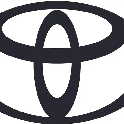 Toyota Logo | 3D Printable STL 3D model preview