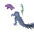 render02.png 3D file Drakolisk (Variants 1&2)・3D printable model to download