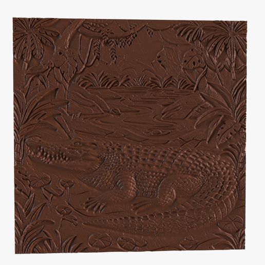 🐊 Crocodile・ STL File for 3D printing・Cults
