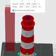 5.png Decorative Lighthouse LED Candle Holder / Маяк-подсвечник для электронной свечи #BEACHXCULTS