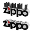 2.png 3D MULTICOLOR LOGO/SIGN - Zippo Lighters Holder (3 Variations)