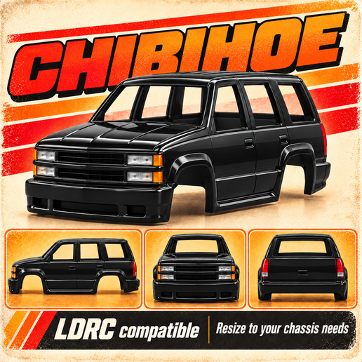 ChibiHoe RC Body (LDRC Compatable)