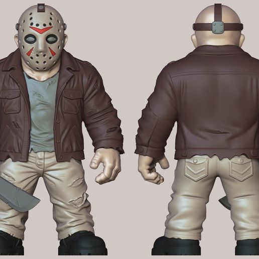 🎨 Jason Voorhees Fan art (no ams-multiparts/3mf)・ 3MF File for