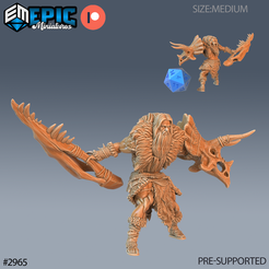 2965-Caveman-Barbarian-Medium.png Caveman Barbarian ‧ DnD Miniature ‧ Tabletop Miniatures ‧ Gaming Monster ‧ 3D Model ‧ RPG ‧ DnDminis ‧ STL FILE