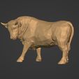 I7.jpg Polygonal Bull Statue