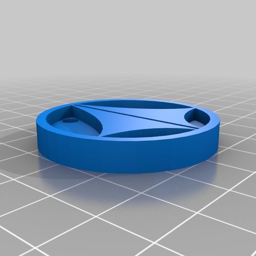 U.N. Spacy Keychain (Macross / Robotech) 3D model