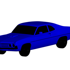 1.png Download file Ford Falcon Cobra 1970 • 3D print template, car-