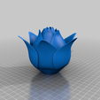 Lotus_decorazione.png STL file Lampadario Lotus 3D・3D print design to download