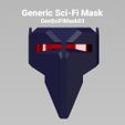 GenSciFiMask03A.jpg GENERIC SCIENCE FICTION MASK MODEL 03