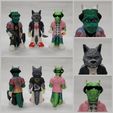 20210525_232327.jpg Archivo 3D Colección de figuras personalizadas de Lobo y Dragón#1・Objeto de impresión 3D para descargar
