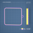 927_cutter.png SQUARE COOKIE CUTTER MOLD