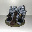 IMG_1711.jpeg Tabletop RPG Ruins Set Fantasy Wargames Scene Castle Scenery 28-32mm
