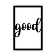 a.png Good Vibes decor