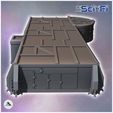 6.jpg Modular futuristic Sci-Fi fortified bunker with patterned roof (20) - Future Sci-Fi SF Post apocalyptic Tabletop Scifi Wargaming Planetary exploration RPG Terrain