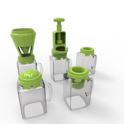 3.jpg STL file click and twist・3D print model to download