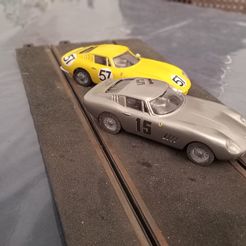 IMG20221201210114_00.jpg STL file Ferrari 275 GTB kit to build an 1/32 slot car・Design to download and 3D print