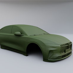 1.png Fichier STL Lincoln Zephyr 2022・Plan à imprimer en 3D à télécharger