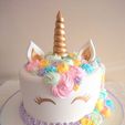 torta.jpg Cake Top Unicorn Face KIT