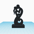 couple-in-love-sculpture-2.png Man Woman Kiss Sculpture, Love Statue, Forever Eternal Love Couple In Love