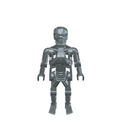 T-800_2.png STL-Datei Terminator T-800 Playmobil kostenlos・Vorlage für 3D-Drucker zum herunterladen