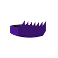 spork2.stl Free STL file Modular Spork (Spoon & Fork)・3D print object to download