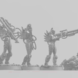 Snipers-5-10-plus-laydown-1.png Nakecron Snipers 5-9 plus Laydown model/lord/HQ  One Page - Rules 28mm Scale - STL files for 3D Printing