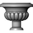 URN1-00.JPG Decorative Urn and Vase 3D print model