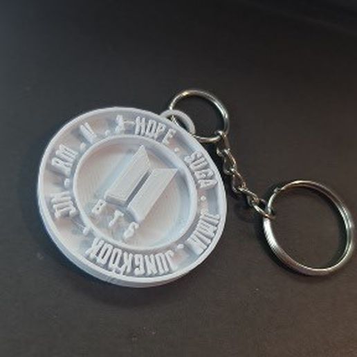 BTS Keychain 3D model