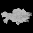 1.png Topographic Map of Kazakhstan – 3D Terrain